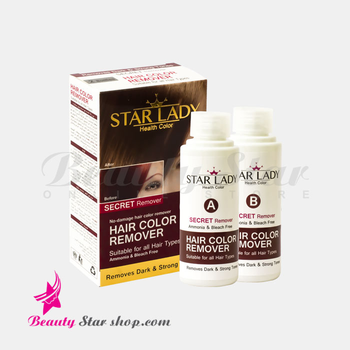 بی رنگ کننده مو استارلیدی مدل Remover حجم 200 میلی لیتر