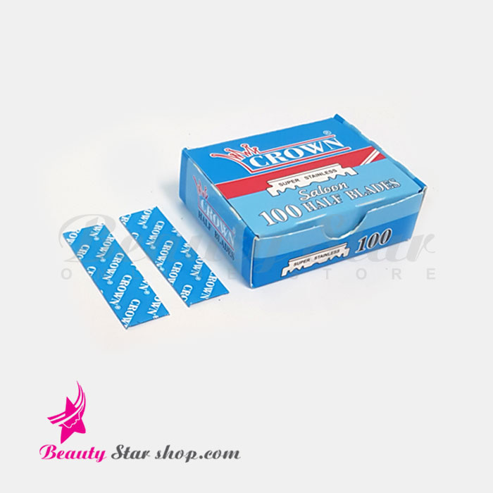 نیم تیغ مدل saloon بسته 100 عددی