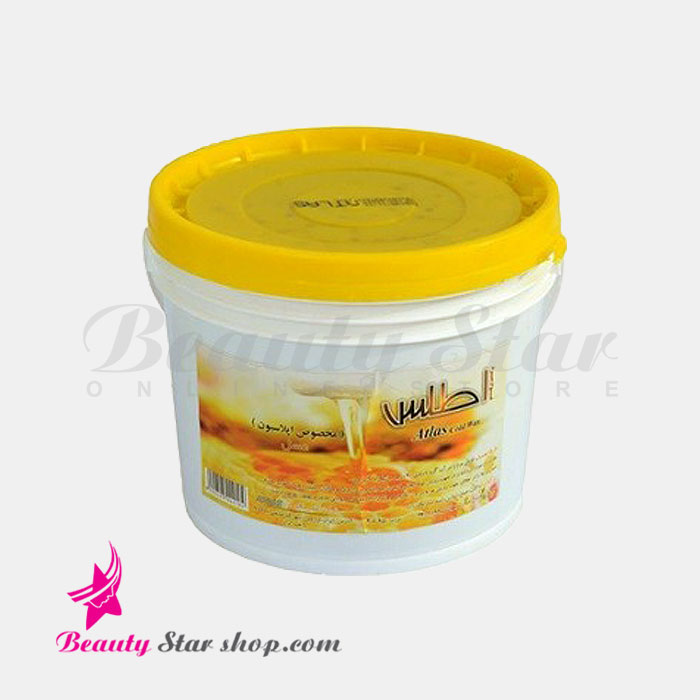 موم سرد سطلی عسل اطلس حجم 4 کیلو
