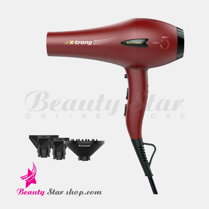 سشوار سری 5 رزونال 2600 وات قرمز مدل X-TRONG